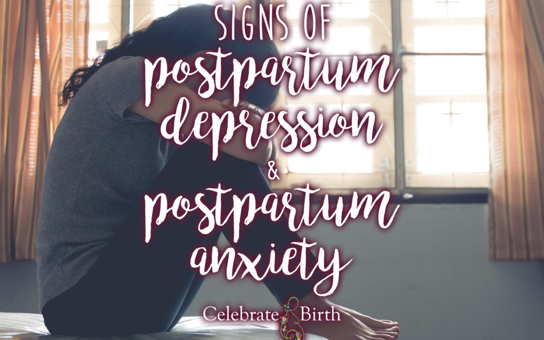 Signs of Postpartum Depression and Anxiety